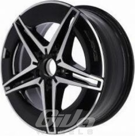 Mercedes-Benz OEM Wheels A2434011700 AMG DEMO Black with polished face