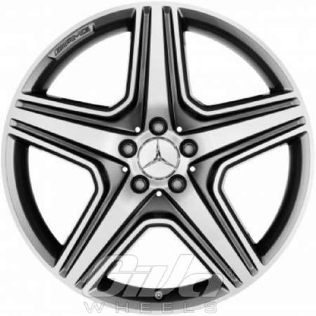 Mercedes-Benz OEM Wheels A1664012202 AMG DEMO Antracite with polished face