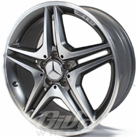 Mercedes-Benz OEM Wheels A176401X0001 AMG DEMO Antracite with polished face