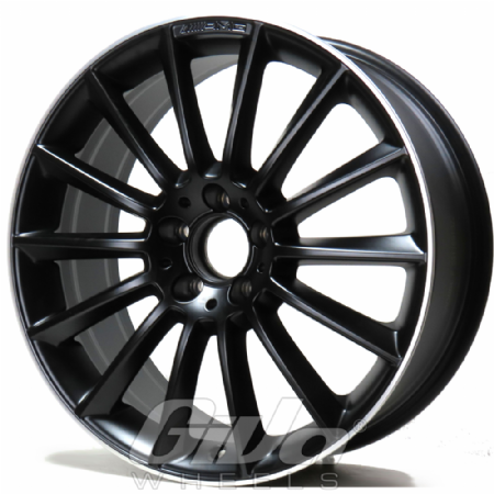 Mercedes-Benz OEM Wheels A1774011900 DEMO Black with polished lip