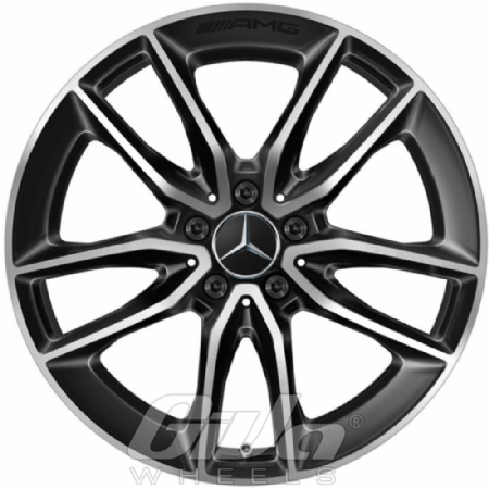 Mercedes-Benz OEM Wheels A1774012000 AMG DEMO Black with polished face