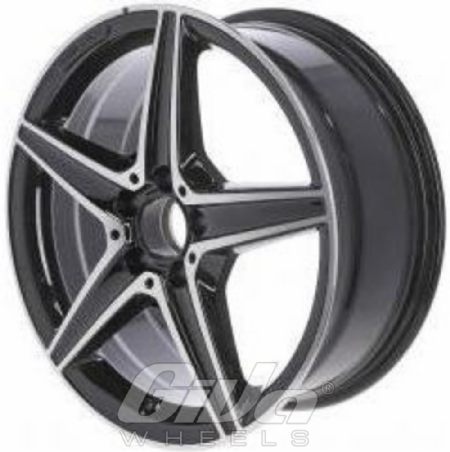 Mercedes-Benz OEM Wheels A2054014800 AMG DEMO Black with polished face