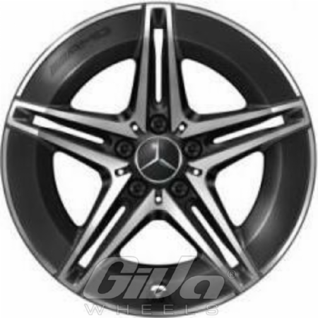 Mercedes-Benz OEM Wheels A2064011700 AMG DEMO Black with polished face