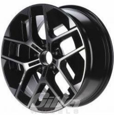 Mercedes-Benz OEM Wheels A2144012900 DEMO Black with polished face