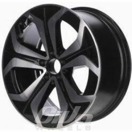 Mercedes-Benz OEM Wheels A2144014000 DEMO Black with polished face