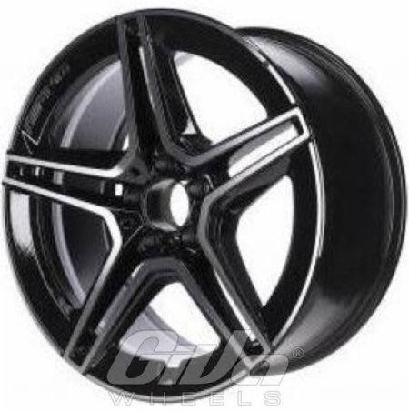 Mercedes-Benz OEM Wheels A2534015400 AMG DEMO Black with polished face