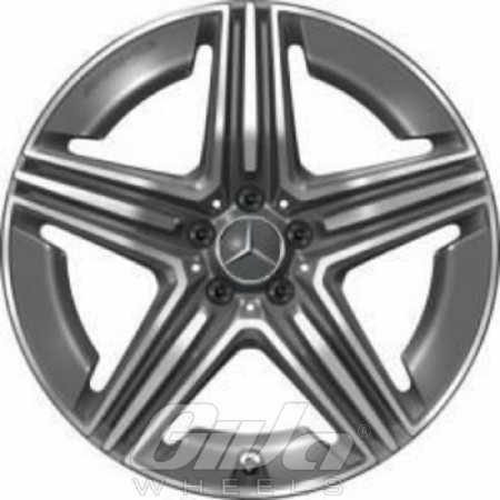 Mercedes-Benz OEM Wheels A2544010600 AMG DEMO Anthracite with polished face