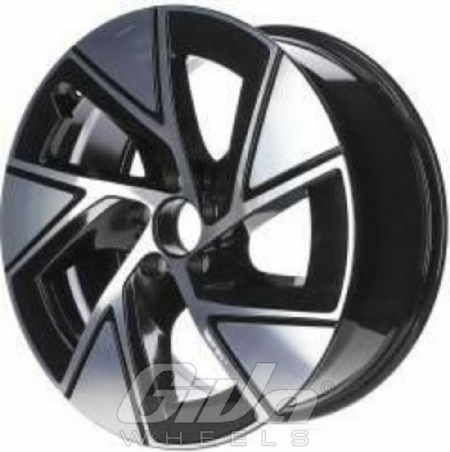 Mercedes-Benz OEM Wheels A2544015200 DEMO Black with polished face