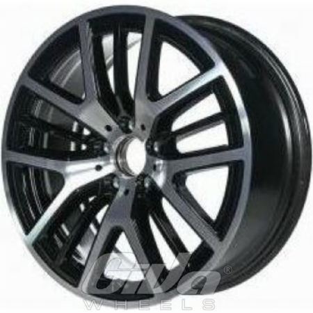 Mercedes-Benz OEM Wheels A2574013400 DEMO Black with polished face