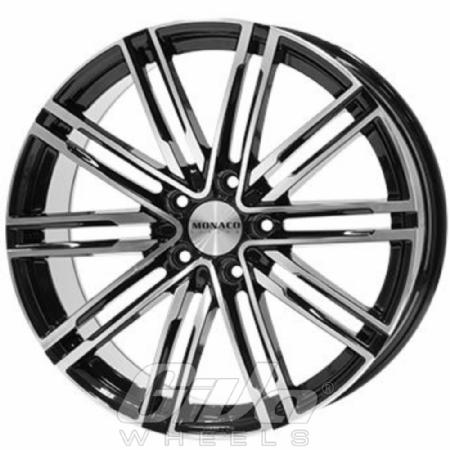 Monaco GP7 Black with polished face