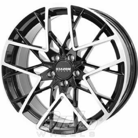 Monaco GP9 Black with polished face