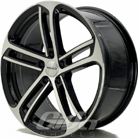 Monaco MC4 Black with polished face