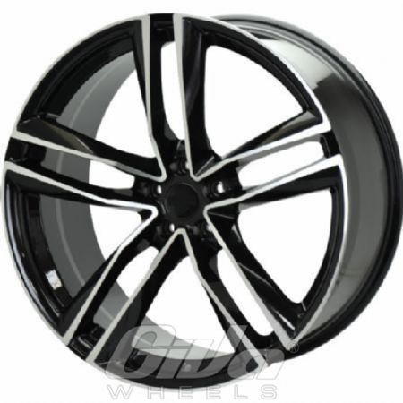 Monaco MC7 Black with polished face
