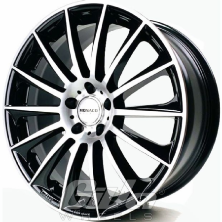 Monaco MC9 Black with polished face