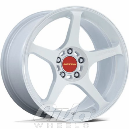 Motegi Racing MR159 Battle V White pearl with polished line