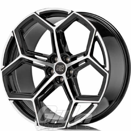 MSW 53 Black with polished face