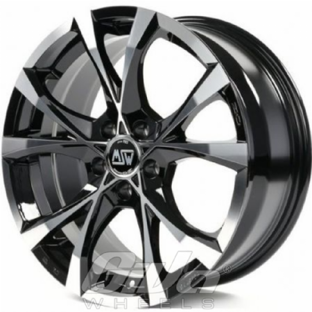 MSW Cross Over Black with polished face