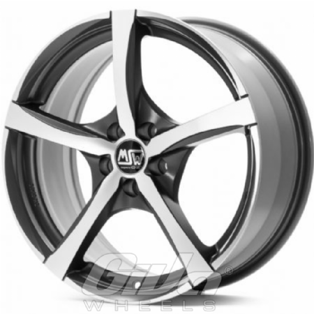 MSW 23 Gunmetal with polished face