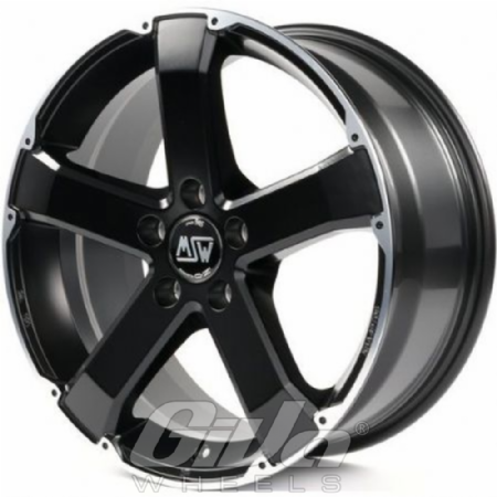 MSW 45 Matt black with polished lip