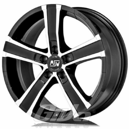 MSW Sahara 5 Black with polished face