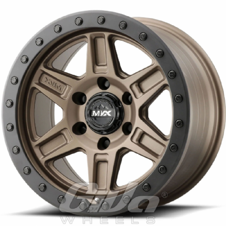 MVX Offroad VX61 Matt bronze with black lip