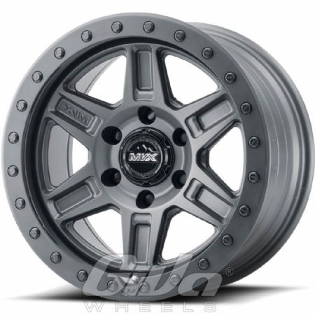 MVX Offroad VX61 Matt grey with black lip