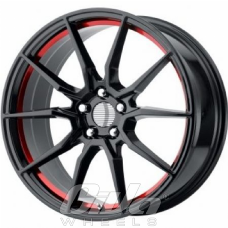 Performance Replicas PR193 Black and red with polished face