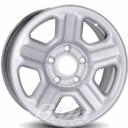 Jeep OEM Wheels 5-Spoke DEMO Silver