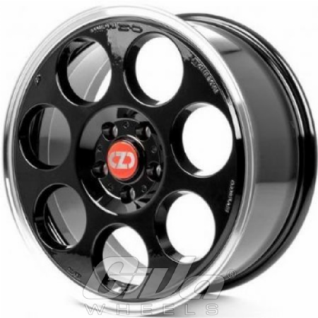 OZ Racing Anniversary 45 Black with polished lip