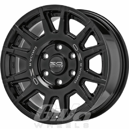 OZ Racing Rally Legend Black with Dark lettering