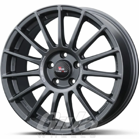 OZ Racing SUPERTURISMO TGR-WRT Matt graphite with silver lettering