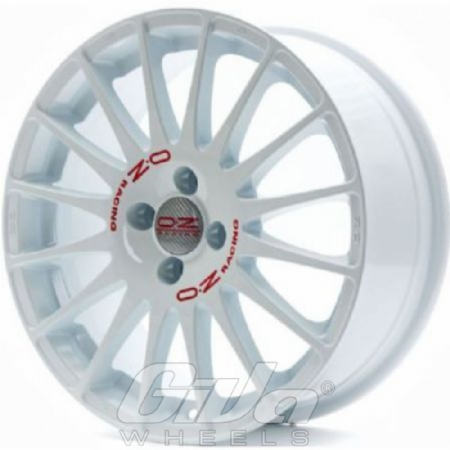 OZ Racing SuperTurismo WRC White with red lettering