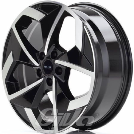 Platin P104 Black with polished face