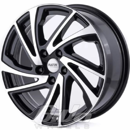 Platin P105 Black with polished face