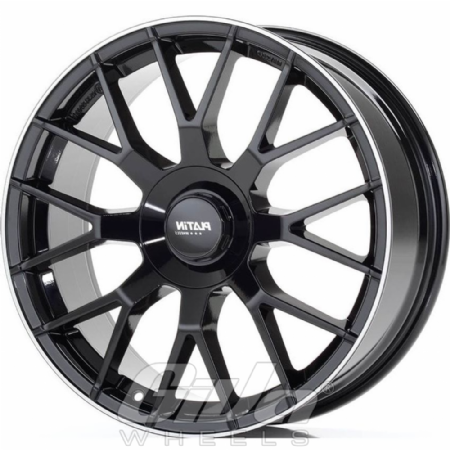 Platin P108 Black with polished lip