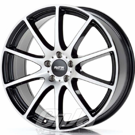Platin P113 Black with polished face
