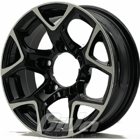 Platin P96 Black with polished face