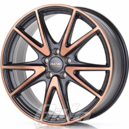 Platin P99 Matt black with copper face