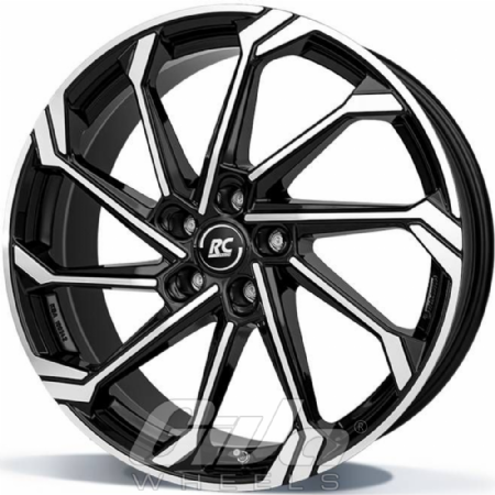 RC Design RC36 Black with polished face