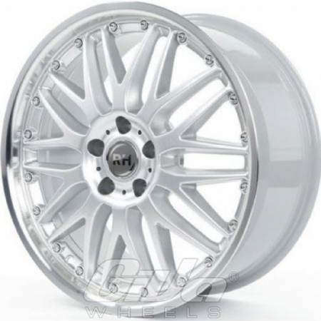 RH Alurad AW Crossline Silver with polished lip