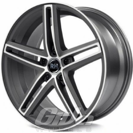 RH Alurad DG Evolution Matt anthracite with polished face