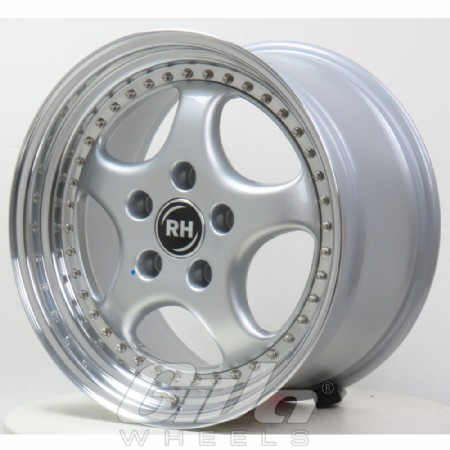 RH Alurad P Rad Silver with steel lip