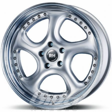 RH Alurad Turbo P Silver with steel lip