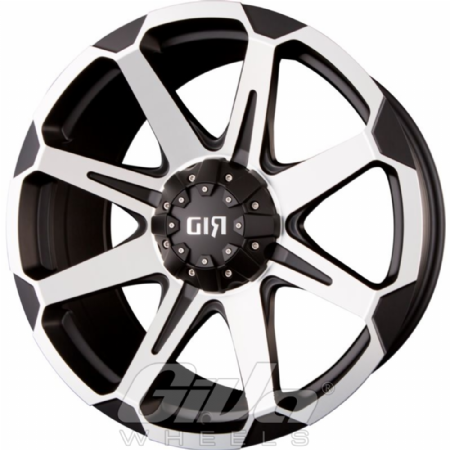 RID Wheels R05 Matt black with polished face