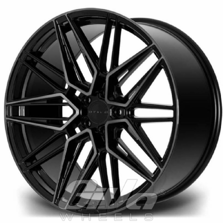 Riviera RF10 (Flow Forged) Black with polished face and dark tint