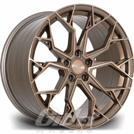 Riviera RF5 (Flow Forged) Bronze with polished face and dark tint