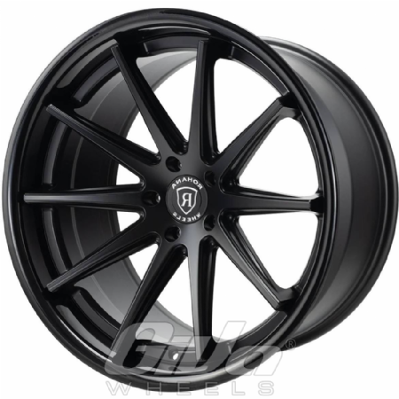 Rohana RFC10 Matt black with gloss black lip