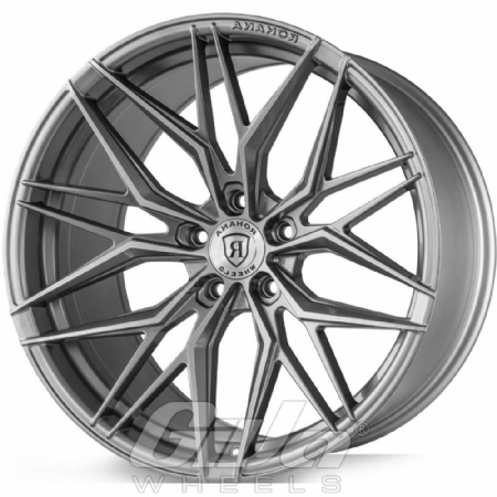 Rohana RFX17 (Flow Forged) Brushed titanium