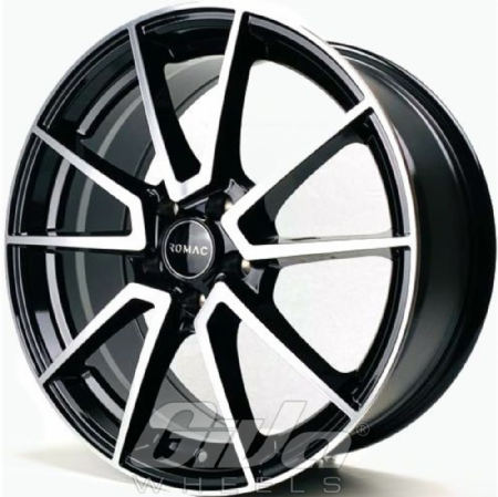 Romac Air Black with polished face