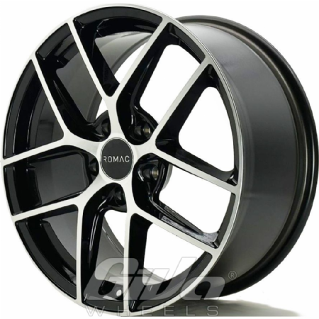 Romac Diablo Black with polished face